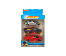 Набор металлических машинок A-Toys 699-03S в коробке 3шт Вид 3