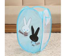 Корзина для игрушек UKC Baby Play 48х29х25 см Кролики Голубой