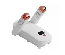 Сушарка для взуття Lesko YM-102 White компактна антибактеріальна та стерилізуюча з таймером