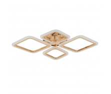 Стельова LED люстра Sunlight 5331/2+2 Gold