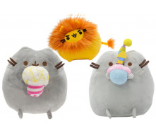 Набір м'яких іграшок 2Life Pusheen cat 15х12 см та Лев 10х7 см v-12460