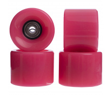 Колеса для скейтборда 4шт с подшипником SP-Sport ABEC-7 SK-4797 Розовый