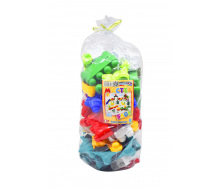 Конструктор Майстер блок 113 елементів Colorplast (1-028)