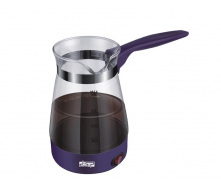 Турка електрична скло DSP KA-3037 0,5 L Фіолетова
