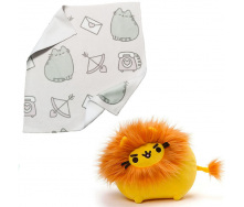 Комплект 2Life М'яка іграшка Pusheen cat 10х7см та рушник 35х35 см v-12455