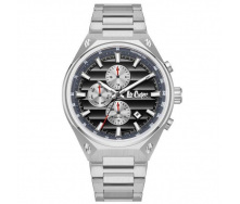 Годинник чоловічий водостійкий наручний Lee Cooper Ice Сріблястий (2493697389)