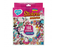 Набор стикеров Unicorn TM Lovin 90015 160 наклеек