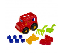 Сортер-автобус Бусик №2 Colorplast 0251 Красный