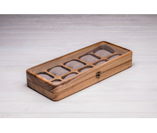 Підставка органайзер для зберігання наручних годинників ecoWalnut 7х43.5х18 см
