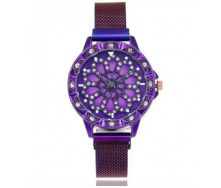 Годинник жіночий Classic Diamonds 40 мм Фіолетовий (2104618462)