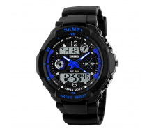 Годинник наручний дитячий Skmei 1060 Black 1060BU (17106-hbr)