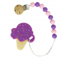Силіконовий прорізувач Морозиво Mega Zayka MGZ-0507 (Violet)