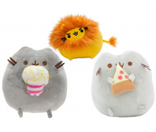 Набір м'яких іграшок 2Life Pusheen cat 15х12 см та Лев 10х7 см v-12457