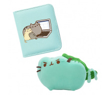 Комплект 2Life М'яка іграшка 15х12 см та Гаманець Pusheen cat v-12487