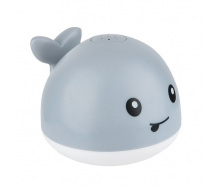 Игрушка для ванной RIAS Whales in the Bathtub Кит с фонтаном Grey