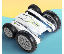 Машинка трюковая перевертыш вездеход с пультом радио управления YG Toys Белый