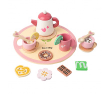 Дитячий набір посуду Lesko ZW-00255 Spain Tea set combination Love Style