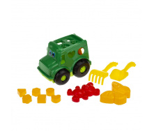 Сортер-автобус Бусик №2 Colorplast 0251 Зеленый