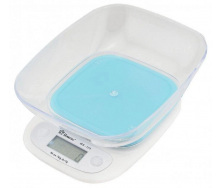 Электронные кухонные весы Domotec MS-125 с чашей 7 кг Blue