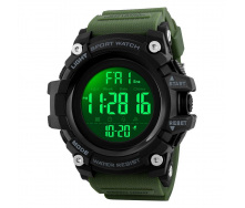 Наручные мужские часы Skmei 1384 Army Green (12360-hbr)