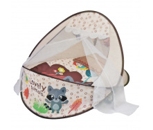 Коврик-манеж для младенца Tiibaby 66526A 2в1 Белка Бежевый