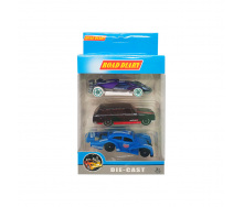 Набор металлических машинок A-Toys 699-03S в коробке 3шт Вид 1