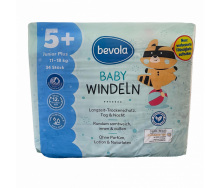 Підгузки Bevola Baby 5+ Junior Plus 11-18 кг 34 шт