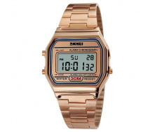 Часы наручные мужские Skmei 1123 Rose Gold, 1123RG (12313-hbr)