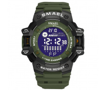 Часы наручные мужские Smael 8050 Army Green (15199-hbr)
