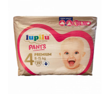 Підгузники-трусики Lupilu Premium Jumbo Bag 4 Maxi 8-15 кг 39 шт