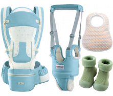 Хипсит эрго-рюкзак Baby Carrier 6 в 1 Мятный (vol-10129)