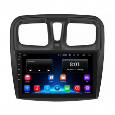 Штатная магнитола Lesko Renault Logan II Рестайлинг 2018-н.в. 10" 2/32Gb/ Wi-Fi Optima GPS Android (9821-35642)