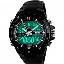 Годинник чоловічий Skmei 1016 Shark Black