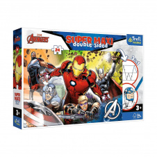 Дитячі пазли SUPER МАХІ Marvel "Разом сильніше" Trefl 41007 24 елементи з розфарбовкою