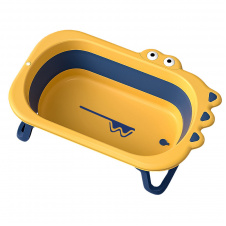 Дитяча ванна Bestbaby BH-327 Blue+Yellow складана