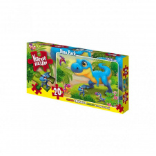 М'які пазли "Діно" Danko Toys S20-09-09 20 елементів