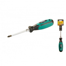 Викрутка хрестова РН1* 75 посилена MASTERTOOL GM (45-8175)