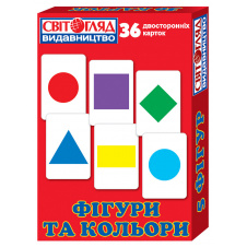 Фігури і кольору Ranok Creative роздатковий матеріал 13106049