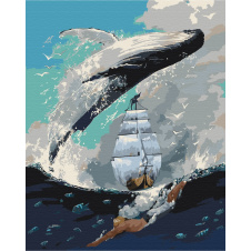 Картина за номерами BrushMe "Господар моря" 40х50см BS51542