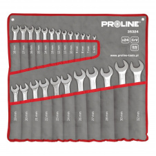 Набір ключів ріжкових Proline 35324 CrV 24 шт 6-22 мм