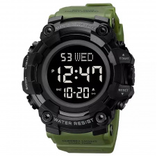 Годинник наручний чоловічий Skmei 1968 Army Green 1968AG (17172-hbr)