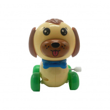 Заводная игрушка Собачка Bambi 665 8 см Коричневый