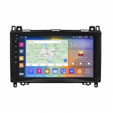 Штатная магнитола Lesko 9" Mercedes-Benz Viano I W639 Рестайлинг 2010-2014 4/64Gb CP 4G Wi-Fi GPS Prime (9596-47832)