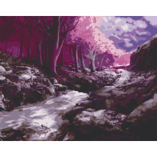 Картина за номерами Art Craft Фантастичний ліс 40*50 см 10562-AC