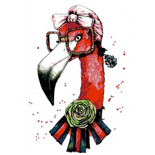 Картина за номерами Rosa Fashion Flamingo 35х45см N00013207