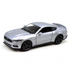 Машинка Ford Mustang GT серебристый Kinsmart (KT5386W)