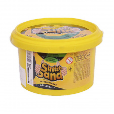 Набір креативної творчості "Stretch Sand" Danko Toys STS-02-01U 400 гр Жовтий