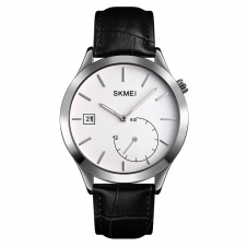 Чоловічий кварцовий годинник Skmei 1581 Prestige Чорний