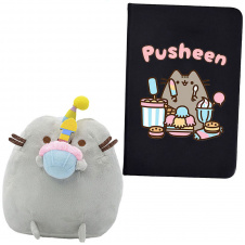 Комплект 2Life М'яка іграшка Pusheen cat 15х12 см та блокнот А5 14х10 см v-12468