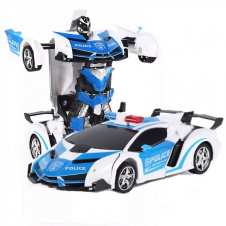 Іграшка трансформер Оптимус Прайм поліцейська SV Toys на Радіокеруванні зі Світловим та Звуковим Ефектом (522)